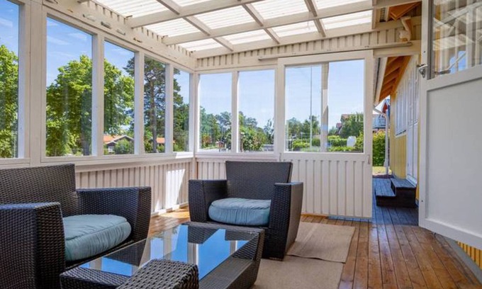 Timmernabben House | Villa Timmernabben - Holiday home with sauna and sea view in Sweden
