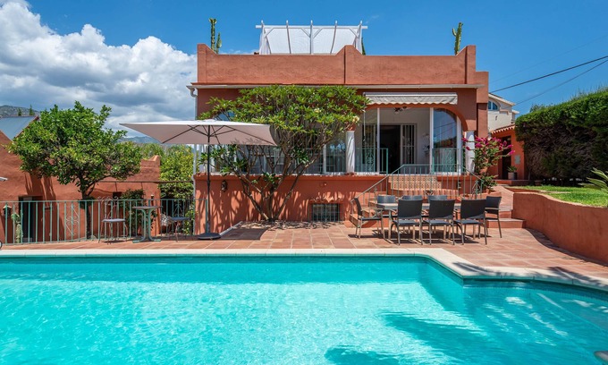 Marbella Villa | 'Villa Tiphareth' with Private Pool, Wi-Fi and Air Conditioning