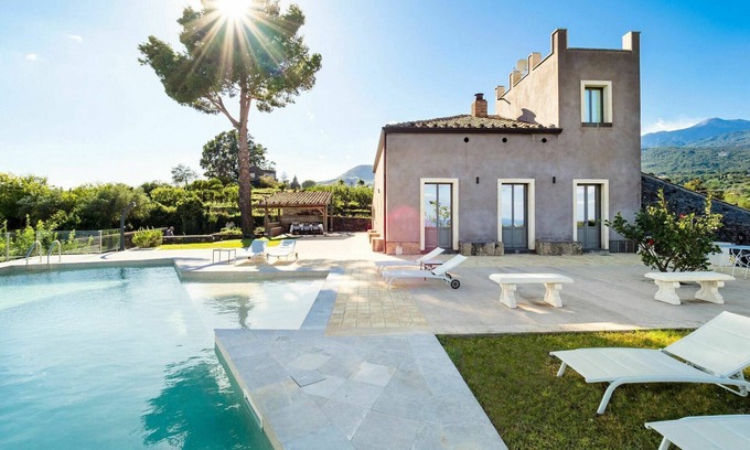 Zafferana Etnea Villa | Villa Torre Etnea - Zafferana Etnea ,Sicily