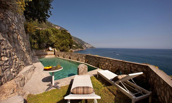Positano Villa | Villa Torre Sponda Private Beach