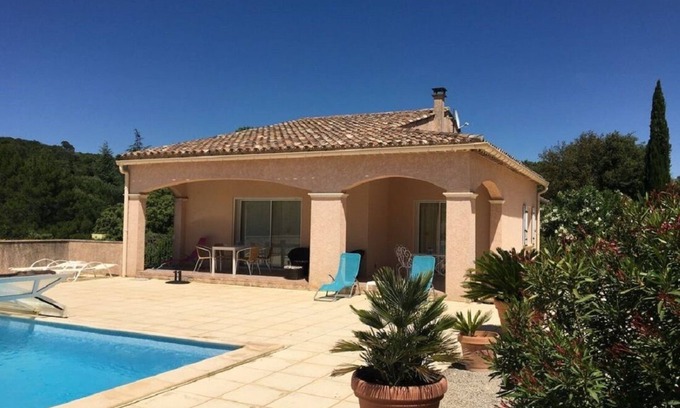 La Roque-sur-Ceze House | Villa Tout Confort Avec Piscine Privée à Deux pas des Cascades du Sautadet