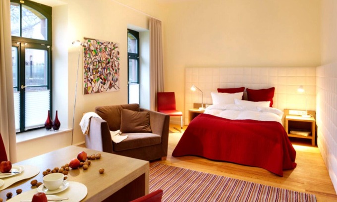 Pforzheim Apartment | Villa Trautz - Spacious deluxe studios with double bed including breakfast