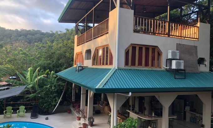 Playa Hermosa Cobano House | Villa VidaAnanda in the heart of Playa Hermosa, Cobano