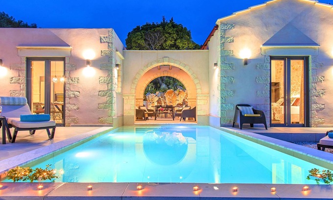 Apokoronas Villa | Villa Vardis | Heated Swimming Pool