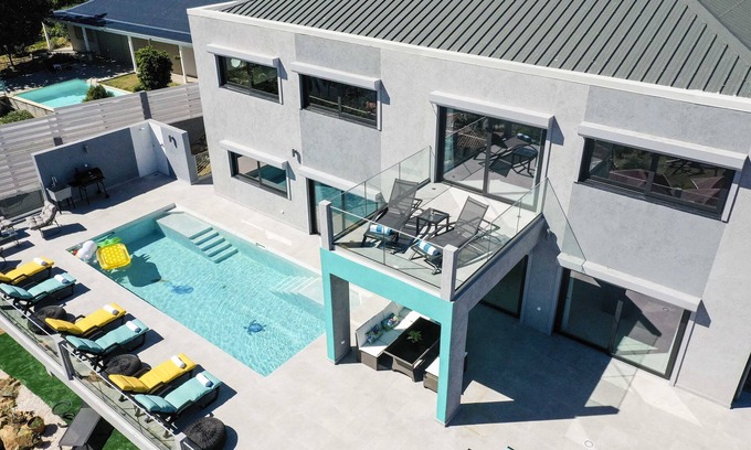 Oyster Pond Villa | Villa Vijoux, Amazing Vacation 4 Bedroom Villa! Spectacular Views!