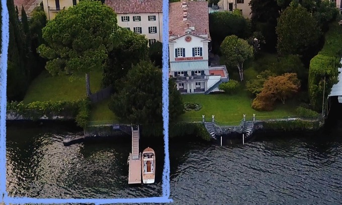 Tremezzo Villa | Villa with a garden that directly overlooks the lake.