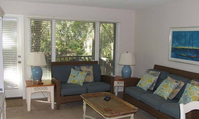 West Beach Village Villa | Villa with Full Resort Privileges - Walk to Beach, Pool & Conference Center