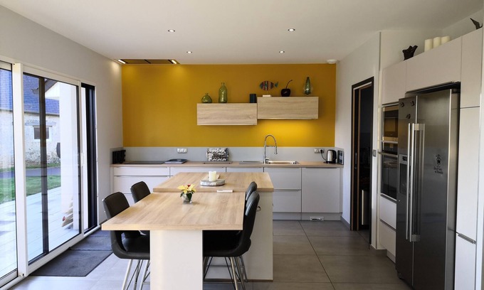 Tracy-sur-Mer House | Villa with garden and terrace on the Normandy coast near the beach and Bayeux