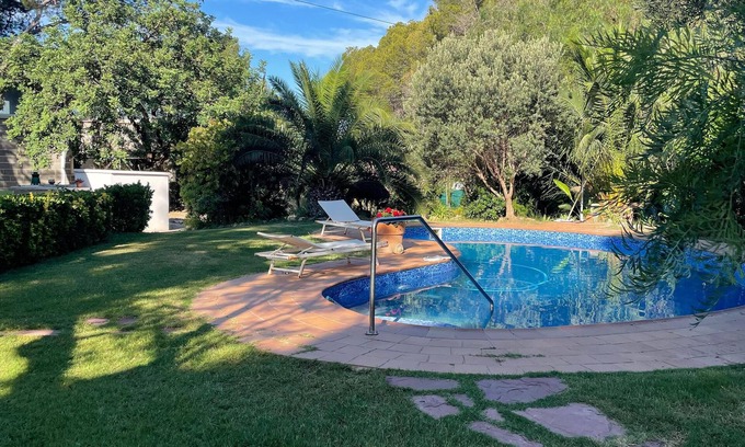 Olocau Ski Chalet | Villa with large garden and private pool, ideal for family and friends gatherings.