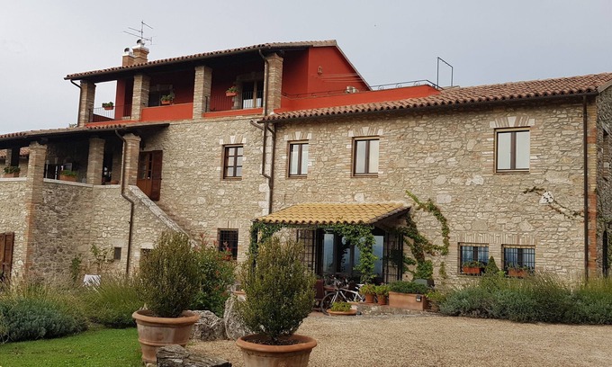 San Terenziano House | Villa with Pool and Territorial Views; Small Village