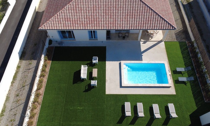 Ghisonaccia Villa | Villa with pool - 3 bedrooms- 2 bathrooms- Ghisonaccia (5min from the beach)