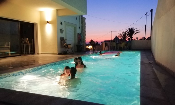 Chergui Villa | Villa with pool and panoramic sea view