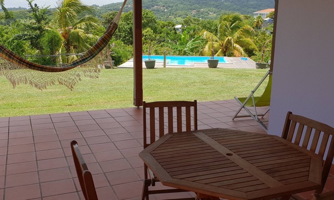Le Vauclin Villa | Villa with Pool F3 south Martinique between mountain and sea