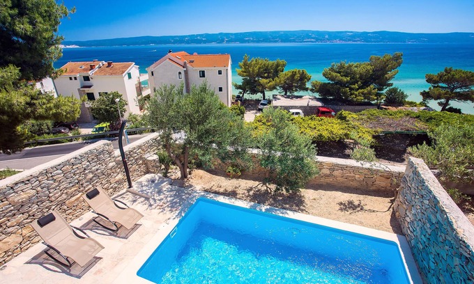 Omis Villa | Villa with private heated pool, 50 meters from the sea.