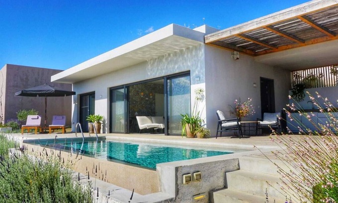 Paleros Villa | Villa with private pool, 3 bedrooms at walking distance to center town and beach