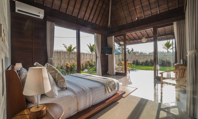 Sebatu Villa | Villa with PRIVATE POOL Overlooking RIce Paddies Near Tegalalang Rice Terrace