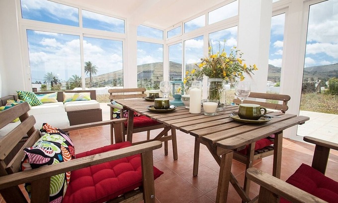 Haria Villa | Villa With Private Pool And Wonderful Views To The "1000 Palm Trees Valley"