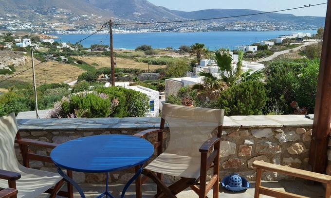 Krotiri House | Villa with sea view and pool, beach in walking distance