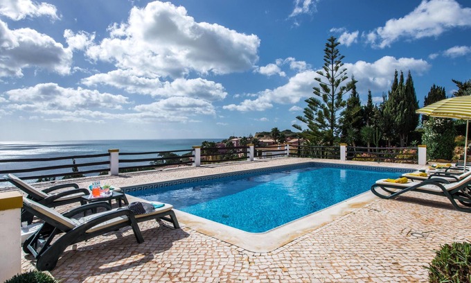 Praia da Luz Villa | Villa with splendid sea view and pool, Luz, Lagos