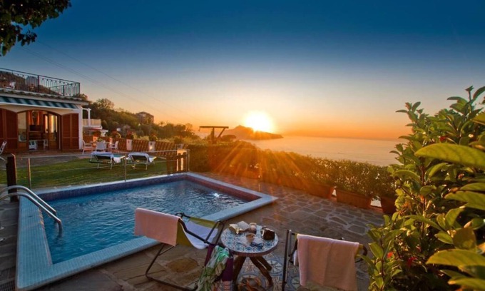 Termini Villa | Villa with swimming pool & barbecue, sea view on Capri, Amalfi Coast 20 min away