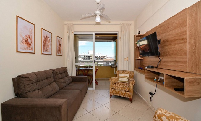 Cachoeira do Bom Jesus Apartment | Village da Cachoeira a 150m do Mar - NDI008