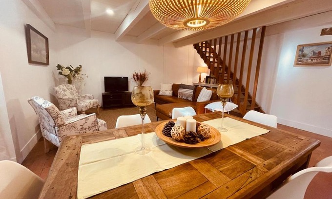 Soubes House | village house, 2 terrace & Air conditioner