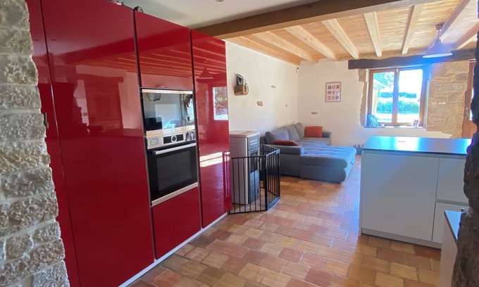 Cesancey House | Village house (9 pers), ideal for families, in the heart of the Jura mountains