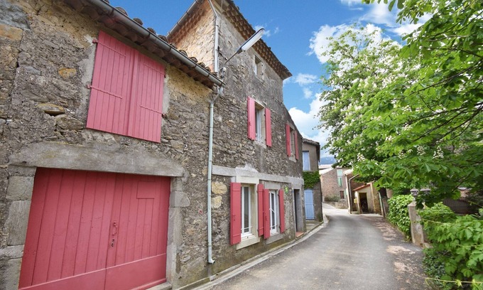 La Caunette House | Village House in La Caunette with Pool