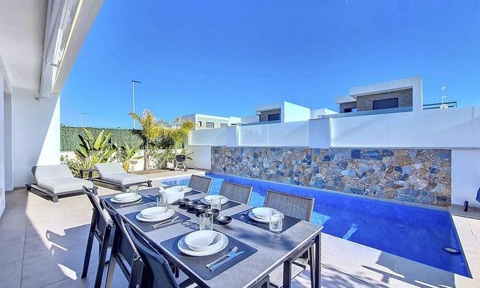Santiago de la Ribera Villa | Villas Alejandra - 8309