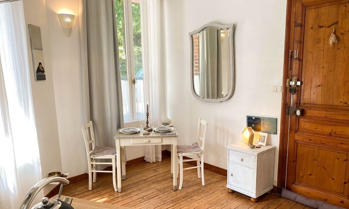 Villers-sur-Mer Apartment | Villers-sur-mer - Petit Appartement Lumineux de 2 Pièces à 200m de la Plage
