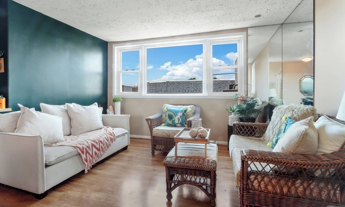 Lake Geneva Condo | Vintage FUN 2-bedroom condo in the heart of Lake Geneva's downtown area!