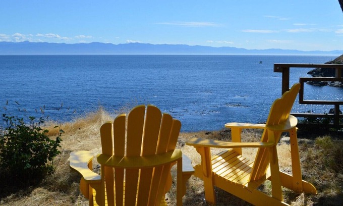 Otter Point Cabin | Vintage Sooke Cabin: affordable, quaint, unique, waterfront, with terrific view.