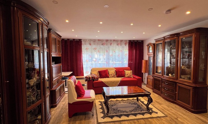 Wiesloch Apartment | ❤ VipStay Stylish 65m² suite with extra kitchen, 2 balconies, parking, Wi-Fi. ❤