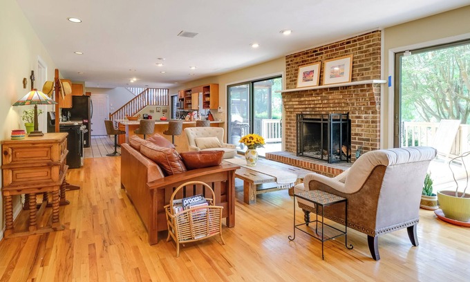 Cave Spring House | Virginia Retreat w/ Deck, 7 Mi to Downtown Roanoke