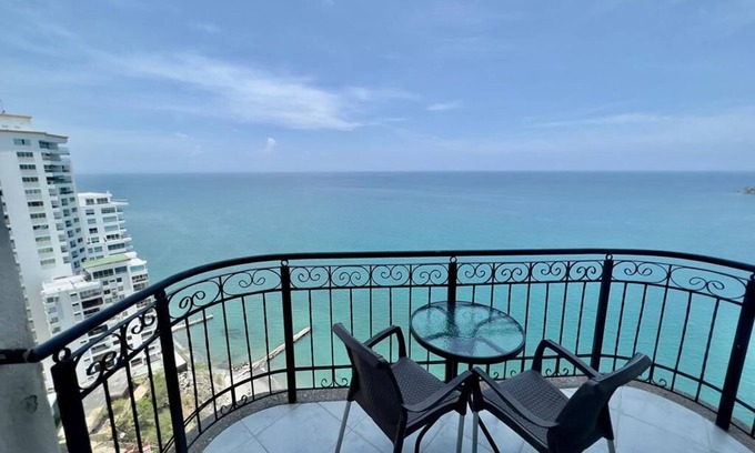 El Rodadero Apartment | vista al mar playa y brisa