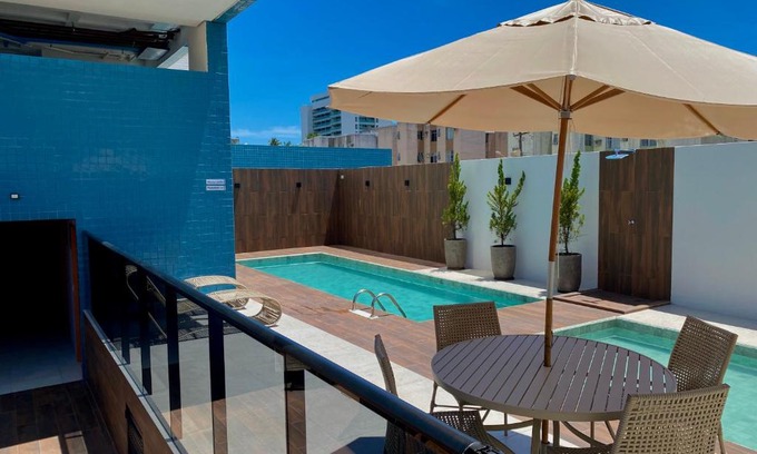 Cruz das Almas Apartment | Vista Mar com 2 quartos