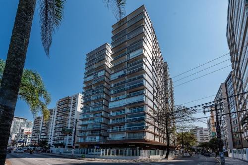 Santos Apartment | ViSTA MAR GONZAGA com Wi-Fi e Enxoval