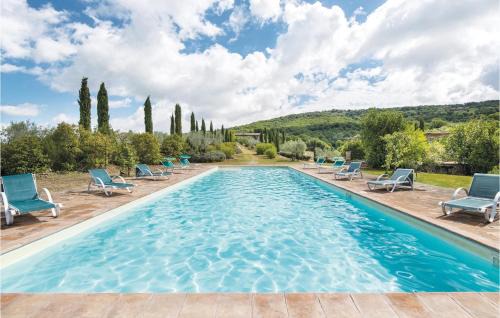 Teverina di Cortona Apartment | Vista Piscina