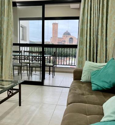 Aparecida Apartment | Vista Privilegiada 5 minutos da Basílica