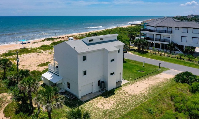 Marineland Acres House | Vitamin Sea Oceanfront Home! Seconds to the surf and sand!