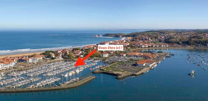 Hendaye Boat Rental | Voilier à quai 4 personnes - 2 mn à pieds grande plage