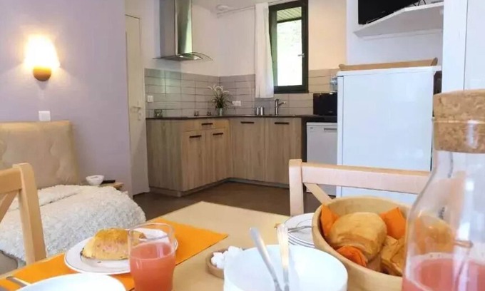 Champs-sur-Tarentaine-Marchal Apartment | VVF Cantal Champs-sur-Tarentaine * - 3-Room Cottage 6 People 1 baby