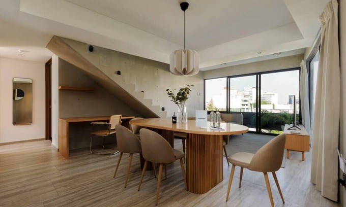 Hipodromo Apartment | w* | Broad 2BR Penthouse w/Beautiful Terrace in Condesa