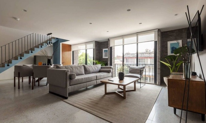 Colonia Roma Apartment | w* | Charming 2BR Duplex in Roma Norte