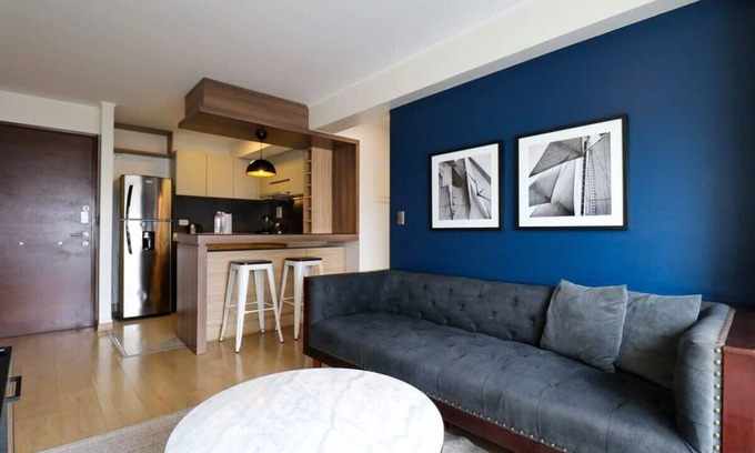 Barranco Apartment | w* | Welcoming 2BR in Luxury Building in Barranco
