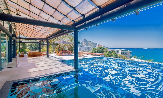 Sao Conrado House | W01.153 - 4 bedrooms house with swimming pool for rent in Sao Conrado