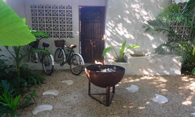 Villas Tulum House | Wabi Sabi Garden Guesthouse by AMARA Concepts.