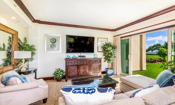 Wailua Condo | Waipouli Beach Resort G101 Exquisite Oceanfront