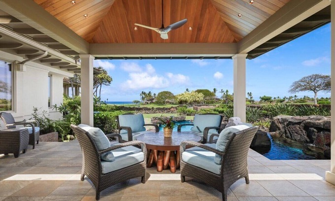 Kaupulehu House | Waiulu Estate 152B – Ocean View & Fully Renovated | Onsite Staff & Daily Housekeeping