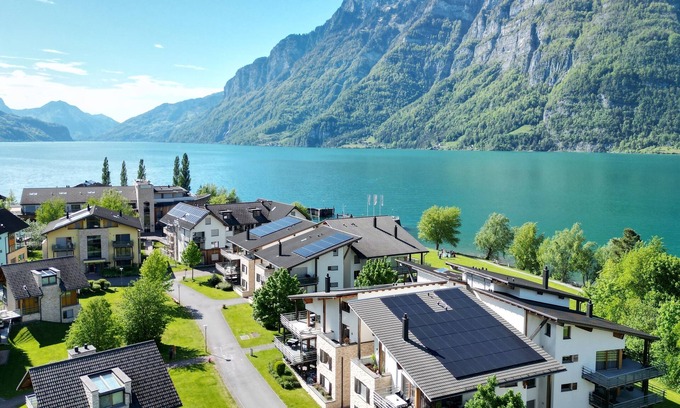 Unterterzen Apartment | Waliboo Maisonette mountainlake